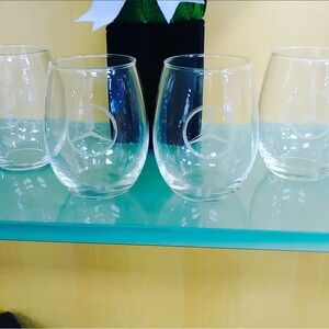Mercedes-Benz 21 ounces Stemless Wine Glass Set